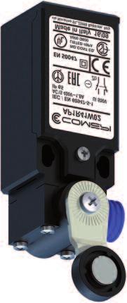 Safety Limit Switches Safety Limit Switches with reset - Description Applications Easy to use, the limit switches for safety applications with latch and manual reset offer specific qualities: Visible