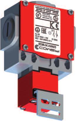 Safety Limit Switches Safety Limit Switches with separate actuator - Description Applications Easy to use, the limit switches with small latch (key) offer specific qualities: Capability for strong