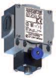 Safety Limit Switches DM_R Metal casing. Polymer head. 50 mm width.