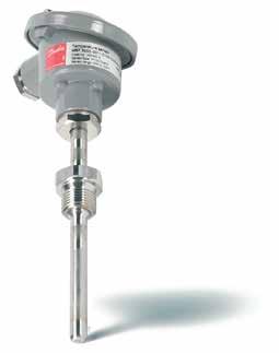 MBT 5252 temperature sensors The MBT 5252 is a heavy-duty temperature sensor that can be used for controlling cooling water, lubrication oil, hydraulic oil and refrigeration plants within general