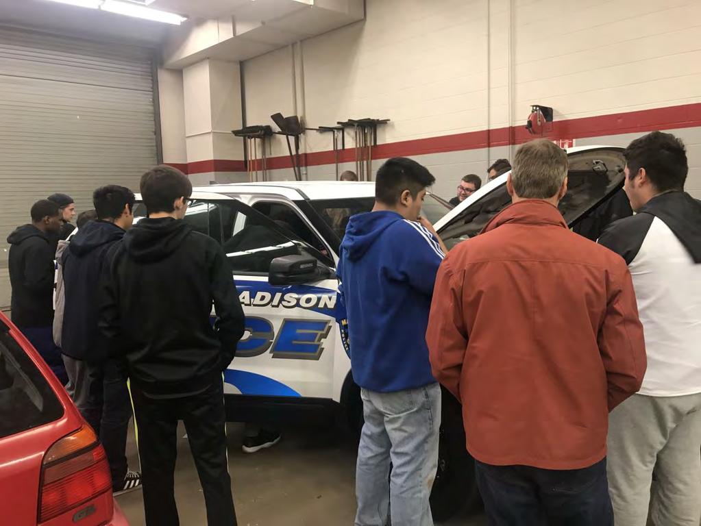 EDUCATIONAL INITIATIVES High school apprentices Training HS and MATC students on sustainability technology Tours of Fleet
