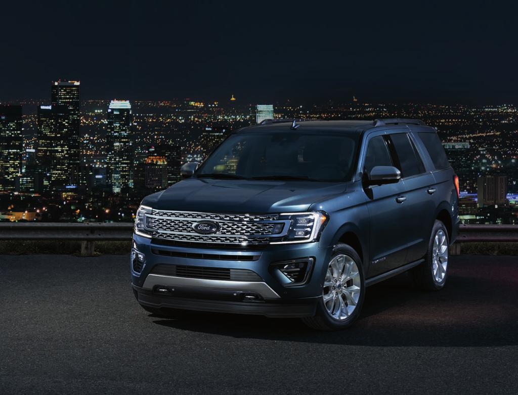 EXPEDITION + MAX XLT LIMITED PLATINUM 2019 HIGHEST RANKED LARGE SUV IN INITIAL QUALITY IN 2018 1 1 The Ford Expedition received the lowest rate of reported problems among Large