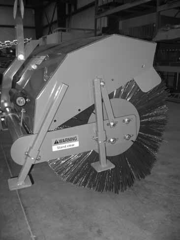 Adjusting 3-pt Mounted PTO Driven Rotary Sweep Adjusting for Work LEVELING For best performance, level the sweep immediately after installation and as a part of regular maintenance. 1.