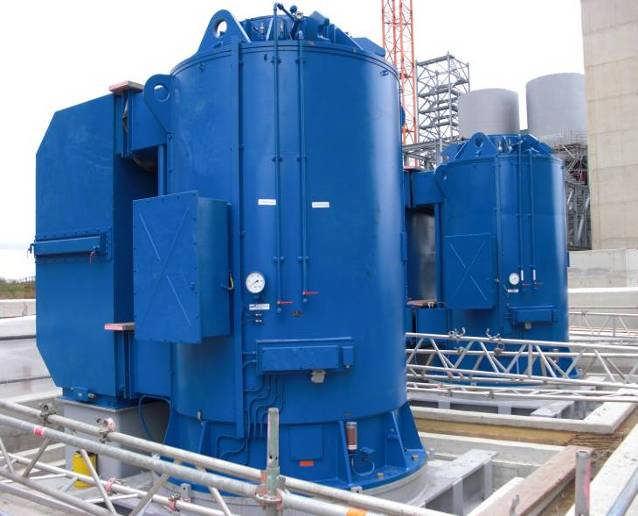 Project: BoA 2&3, Neurath Power Plant MCWP Location: Grevenbroich, Germany Year: 2007 Type: HKM-110 Z18 Power: 3500 kw Voltage: 10 kv Frequency: 50 Hz Speed: 329 rpm