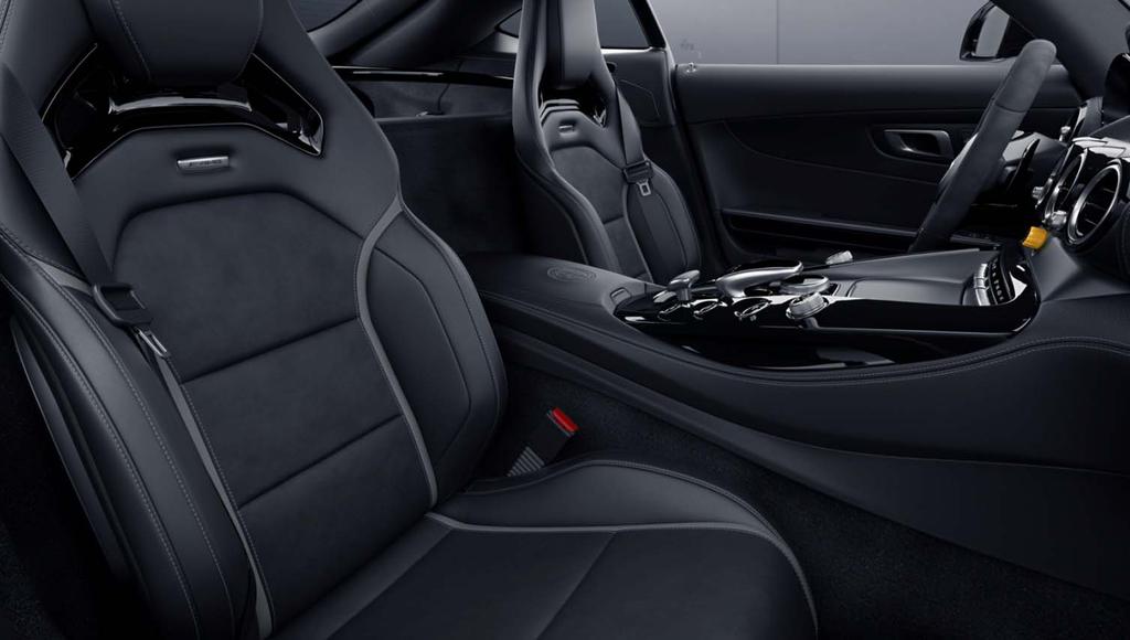 AMG GT R Interior Highlights Shift Paddles in High Gloss Black Standard DINAMICA AMG