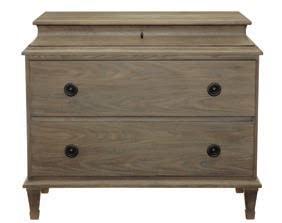 Auberge INDEX 351-033A chest W 38 D 19 H 32 in. W 96.52 D 48.26 H 81.28 cm.
