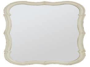 Auberge INDEX 351-331 Mirror W 47 D 1-3/4 H 33-1/2 in. W 119.38 D 4.45 H 85.09 cm. Wood-framed mirror with non-beveled mirror glass. Can be hung vertically or horizontally.