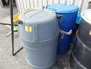 x POLY BARRELS, 200 LITRE, 1 WITH