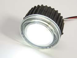 74 round compact source High efficiency optics: 5 or 25 degree beam Application Example Less than 4Watt power consumption
