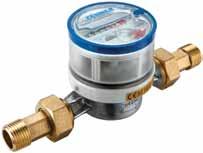 Water Meters Reliance 100 Single Jet Water Meter - Dry Dial, Cold (up to 30 C) Scale resistant integral components give long life and accuracy Fully rotational dry dial enables easy reading of meter