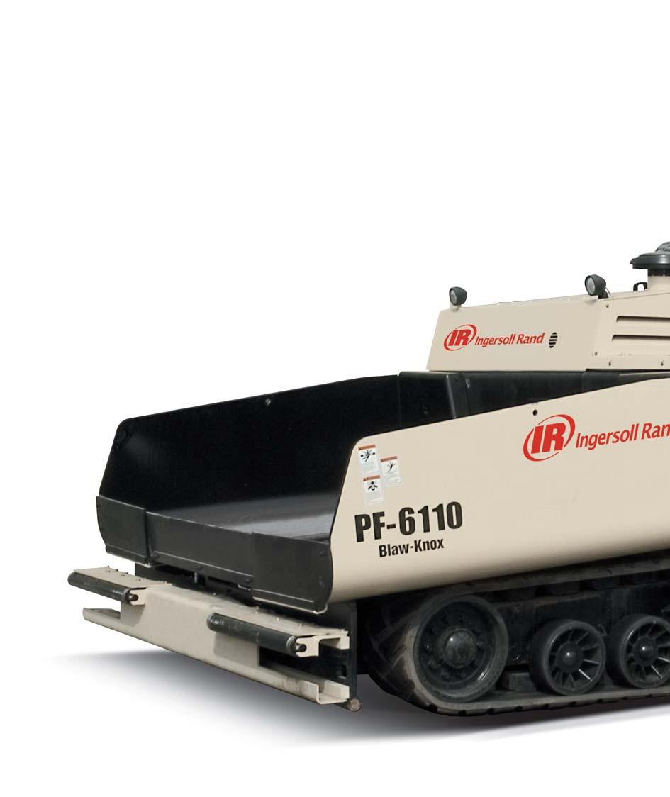 New Ingersoll Rand highway-class pavers, des Job specifications and requirements are impacted by global influences, and Ingersoll Rand has developed a new line of pavers incorporating technology and