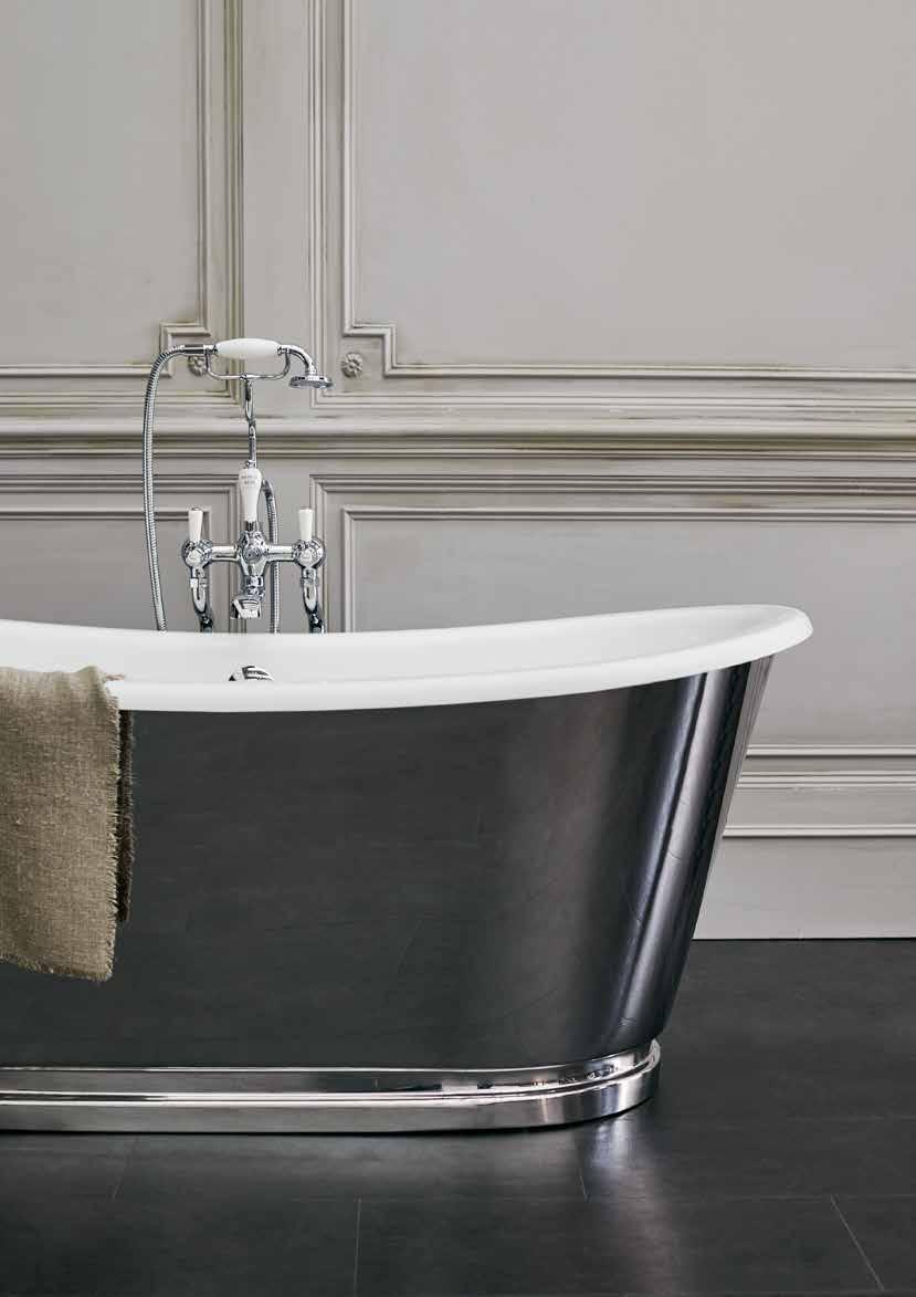 THE BALTHAZAR BATH The NEW Balthazar, crafted from ClearStone is a double-ended bath providing an eye-catching