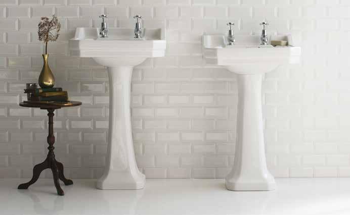 CLASSIC ROUND & SQUARE BASINS Select your basin shape 840mm 900mm Classic 650mm round basin Classic 510mm square basin