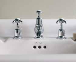 Simply add 1TH, 2TH or 3TH to the end of your desired basin code. See page 142 to choose your corresponding brassware.