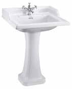 pedestal P9R P9R 109 109 Regal chrome washstand T49A CHR+T62 468 Classic basins feature a unique