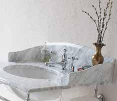 *Marble basins are available with no tap hole, 1 tap hole, 2 tap hole or 3 tap hole.