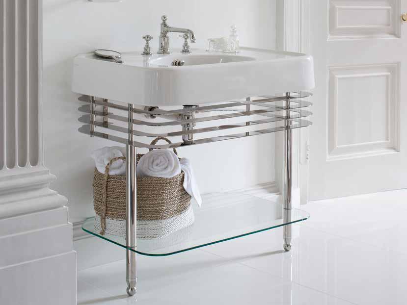 1215 D: 550 H: 840 Basin: ARC1200* Stand: ARC24 NKL 699 1,399 2,098 Basin stands are constructed from stainless steel and have a nickel plate finish.