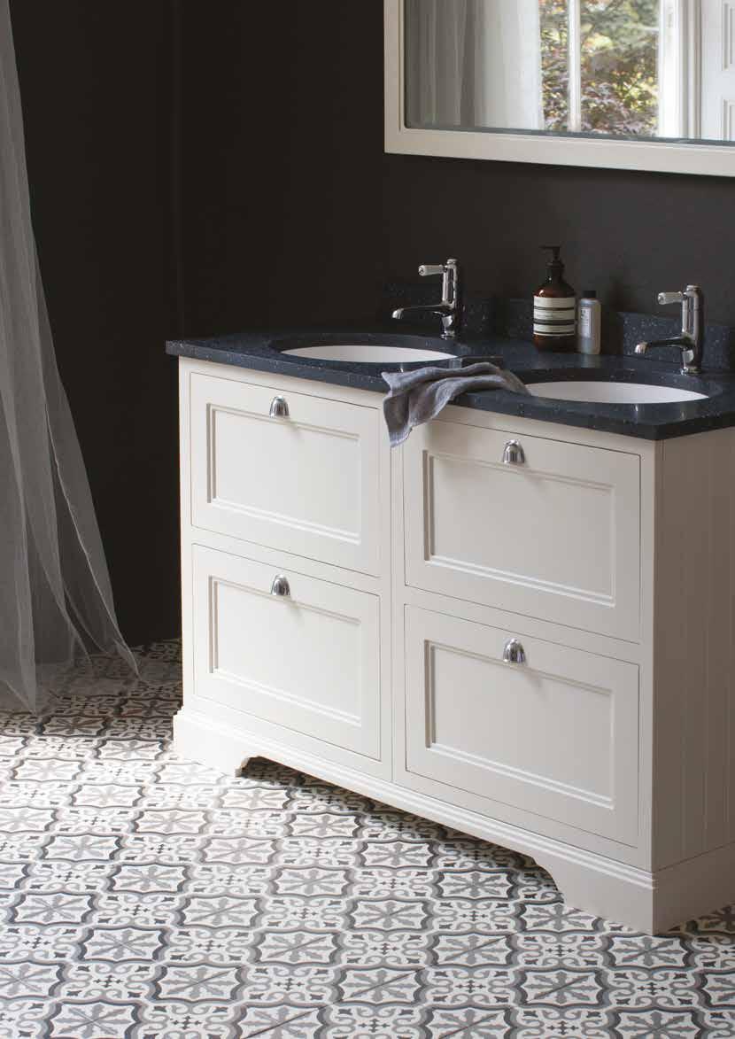 FURNITURE WITH INTELLIGENT DESIGN Our furniture solutions are made from the finest materials and offer innovative features and smart details that not only make them suitable for the bathroom