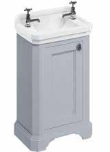furniture units are available with corresponding basins in Edwardian or Classic cloakroom styles.