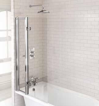 Tap hole options Undrilled Single bathscreen Bathscreen with access panel Bathscreens Single