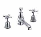 BLA 239 259 251 271 Bidet mixer with high central indice with plug and chain waste Code: CL13 Regent code: CLR13 Black code: CL13 BLA