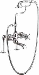 Showering TAY Bath shower thermostatic showers EDEN Exposed thermostatic showers OPTIONAL EXTRAS When ordering the optional bath Spout V32 you will also need the extended riser V22, if you wish to