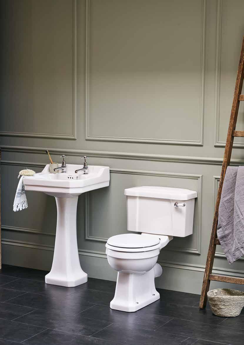 THE EDWARDIAN COLLECTION The Edwardian basin design has a refined structure with strong lines and