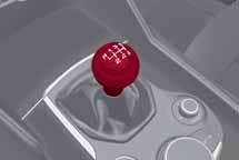 MANUAL GEARBOX 112) 36) To engage the gears, press the clutch pedal fully and put the gear lever into the required position (the diagram for gear engagement is shown on the knob ).