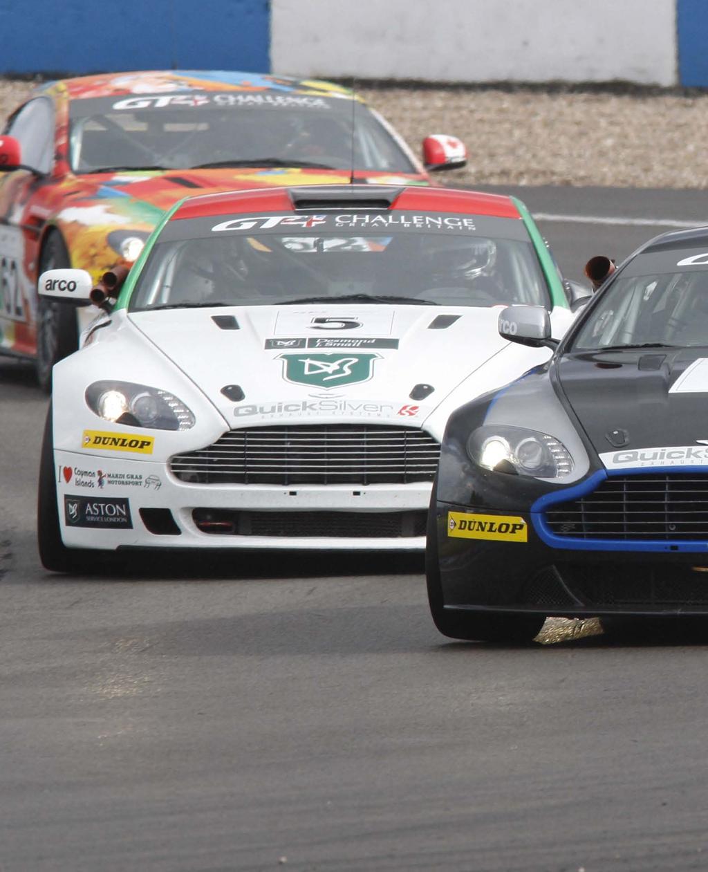 ARRIVE & DRIVE A number of teams in the Aston Martin GT4 Challenge of Great Britain provide an arrive and drive service where you can enter on a race by race basis or sign up for a full season.