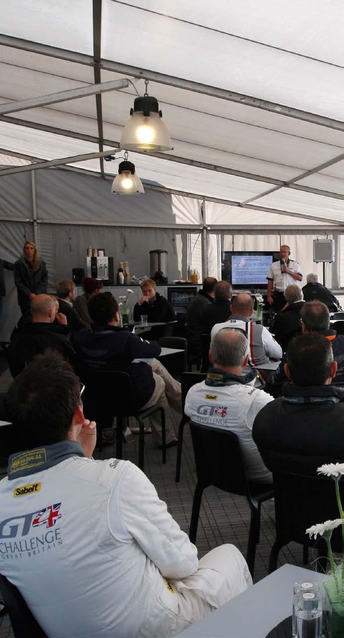 FIRST CLASS HOSPITALITY & support Our Aston Martin VIP Race Centre provides hospitality at events.
