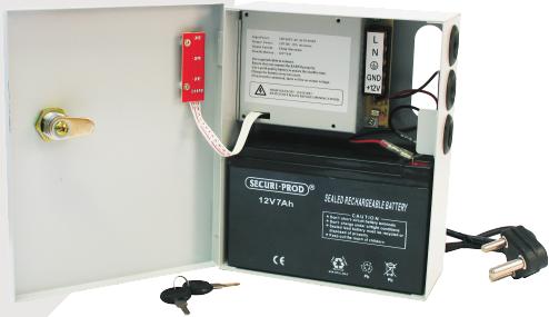 REGAL ELECTRONIC SECURITY EQUIPMENT SUPPLIERS SUPPLY UNITS PS61 Power Supply 1A 13.5VDC SP 1 Amp Output voltage 13.