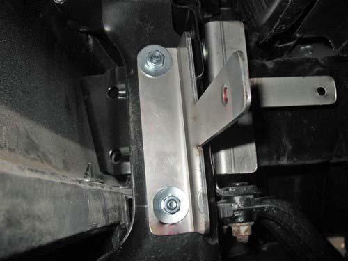 Mount 2 nd reducer bracket with