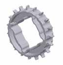 Sprocket No. of teeth ilot bore in mm 0.75 19.1 0.78 20.0 ore size 0.98 1.00 25.0 25.4 1.18 30.0 1.25 31.8 1.50 38.1 1.57 40.