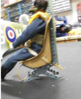 On all of my airplanes I have been changing the servos over to Graupner HV servos. So, this became another job to do on the Spitfire.