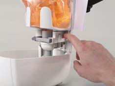 portion control ON the dispenser choose from 3 dose sizes: 0.4 ml, 0.65 ml, or 1.0 ml.