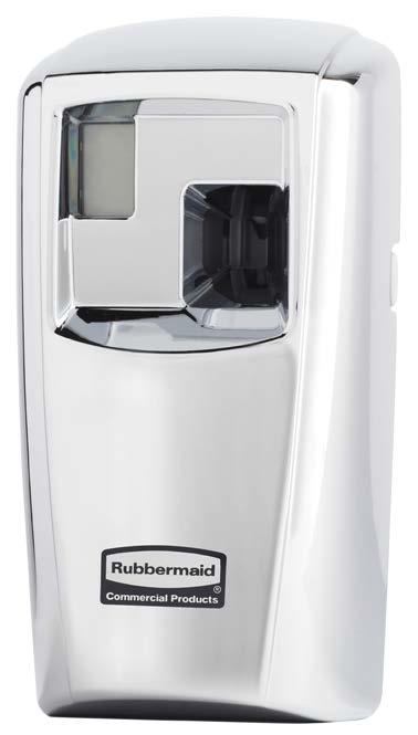 3000 dispensers, and up to 180 days for 9000 dispensers. ALARM SYMBOL Optional audio tone indicates need to change batteries and refill.