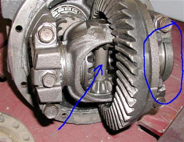 Also known as the differential crown gear, it s the output component of a hypoid gearset (hypoid is