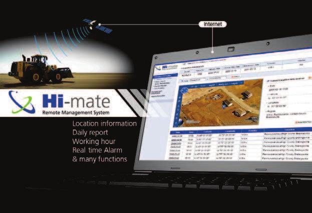 Users can pinpoint machine location using digital mapping and set machine work boundaries,