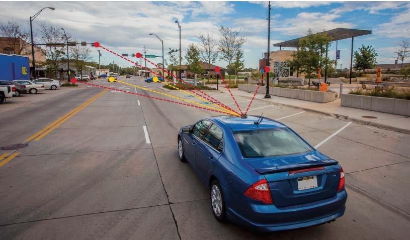 Reflective lane markings o Position correction broadcasts (Assisted GPS Correction Factors) o Map