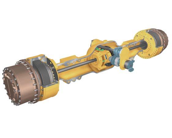 Power Train Transmission More power to the ground for greater productivity.