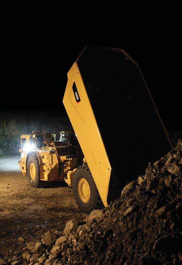 Truck Body Systems Rugged performance and reliability in tough underground mining applications.
