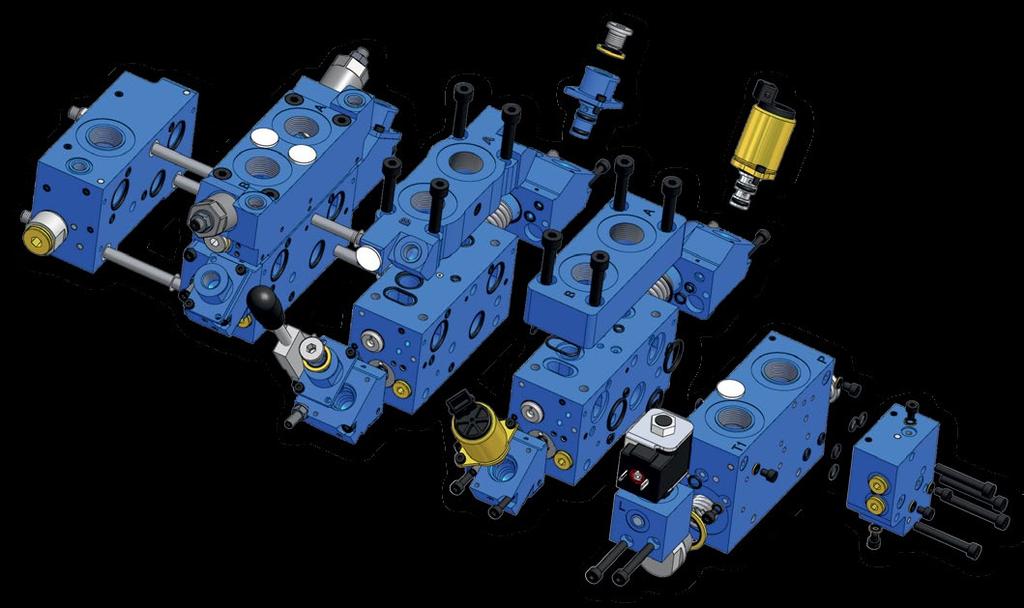 uild rogrm he V valve is a fully modular design