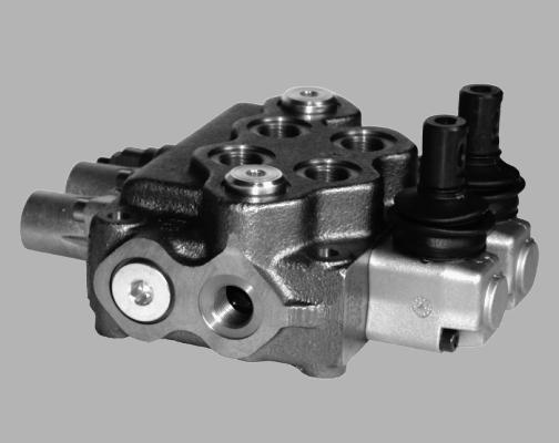 directional valve with right inlet Other executions /- N... page 4 It s available only with one working section and it can be used in hydraulic circuits where carry--over doesn t required.