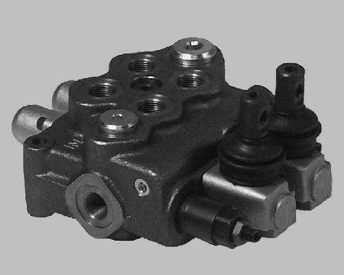 directional valve with left inlet Other executions /- N... page 7 It s available only with one working section and it can be used in hydraulic circuits where carry--over doesn t required.