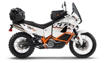 travel 990 sm t limited edition The new 990 Adventure Baja is a limited edition model with white bodywork, custom Baja graphics and an orange powdercoated frame.
