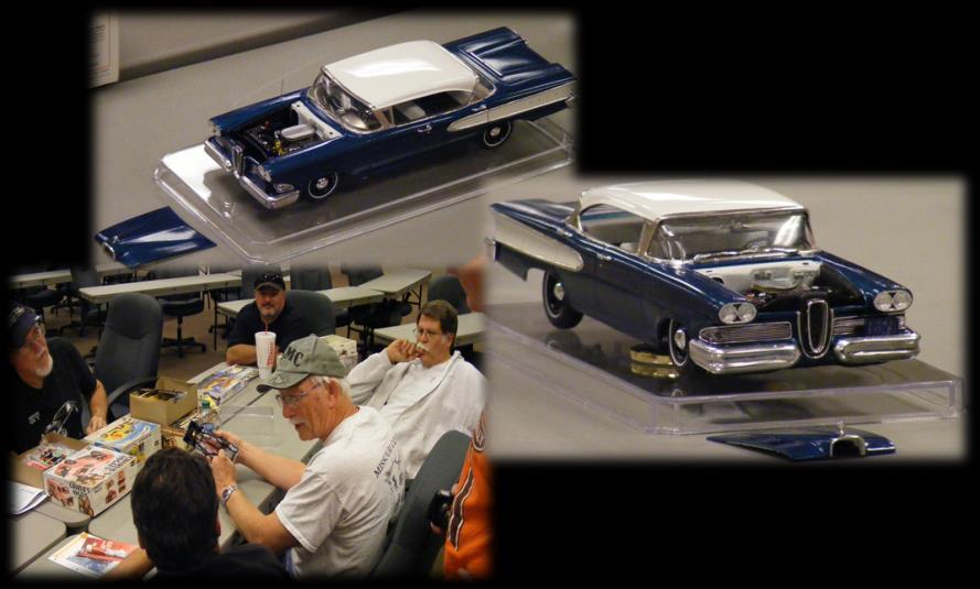 Page 3 a model that he built (at a friend s urging) of his 1958 Edsel Ranger a replica of his