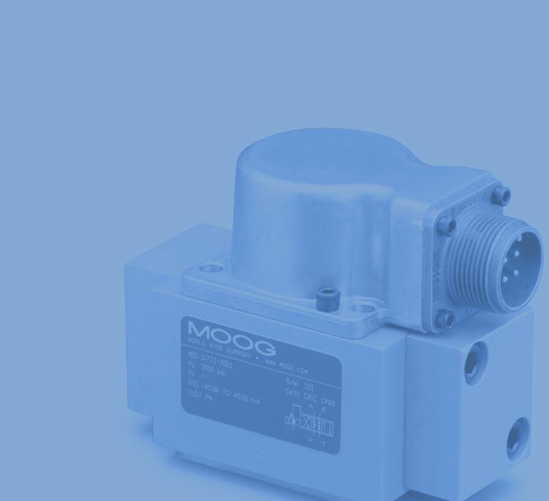 SERVO VALVES PILOT OPERATED FLOW CONTROL VALVE WITH ANALOG INTERFACE G771/771 SERIES: ISO 10372-02-02-0-92 G772/772 SERIES: ISO 10372-03-03-0-92 G773/773