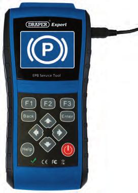 2 Introduction The new Electronic Park Brake Service Tool is specially designed to allow the service and maintenance of brake systems on multiple brands of vehicles where electronic brake systems are