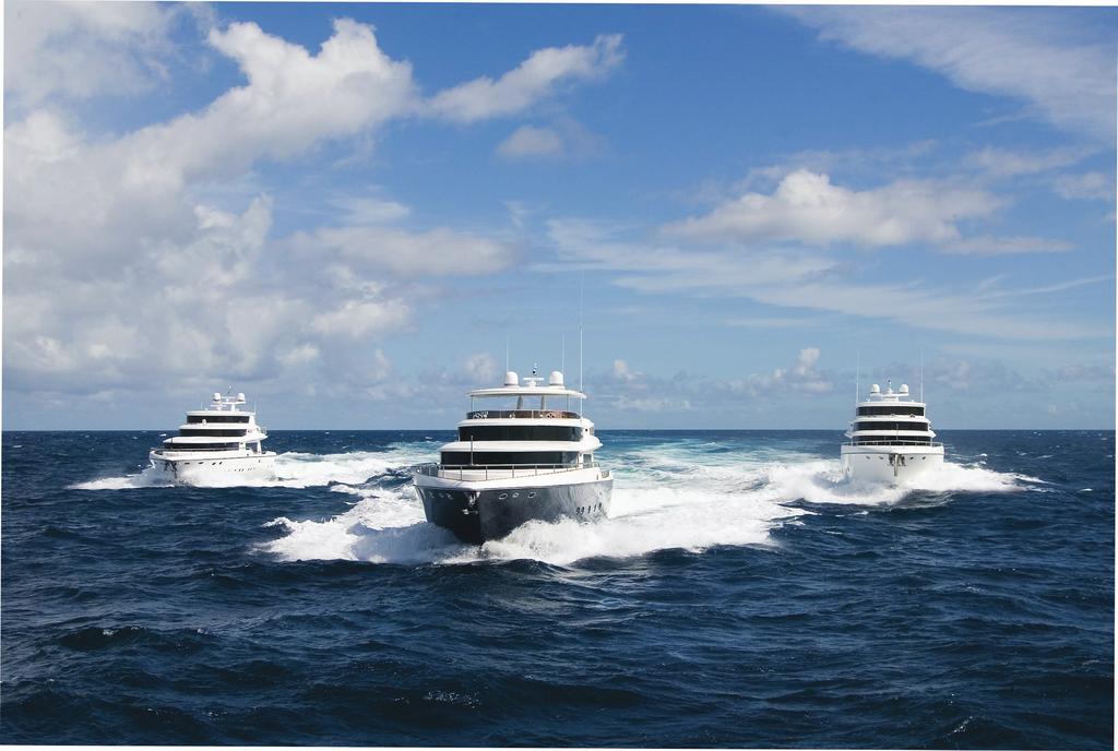 ...distinctly Johnson Standing out from the crowd Johnson Yachts, established almost 20 years ago to build high quality, luxury motor yachts, is well known for its progressive and distinctive