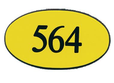 Standard Fitted hood option Locker & Mobile Storage Numbering Our numbering system offers a wide variety of colour coded plaques to